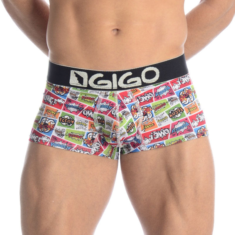 Boxer court Gigo CARTOONS G02003 Taille L