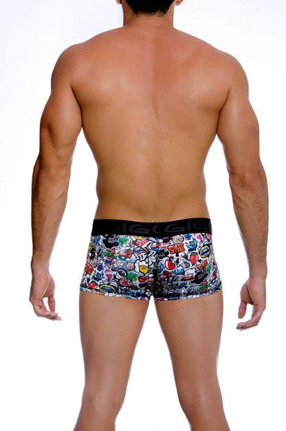 Gigo CRAZY Kurze Boxershorts G02003-CRAZY Größe M