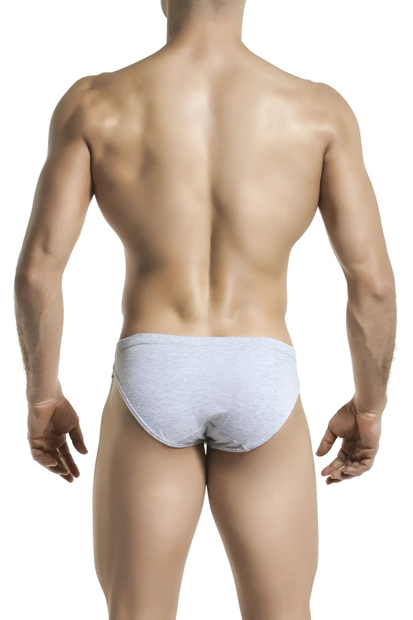 Gigo mister grey heathered gray briefs underwear size m made from soft breathable fabric for everyday comfort