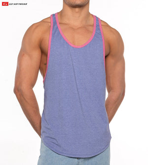 Débardeur de sport pour homme Gold Coast 4675 de Go Softwear - Pervenche foncé
