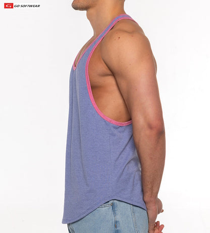 Go Softwear 4675 Herren Gold Coast Athletic Tanktop - Tiefes Immergrün
