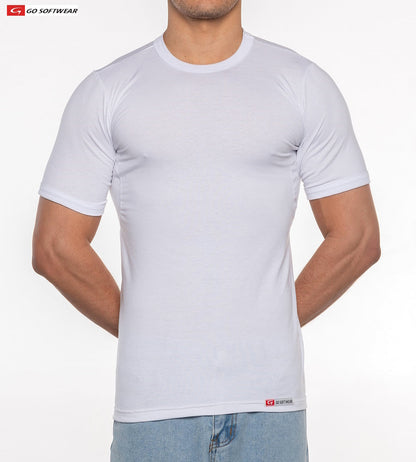 Go Softwear 2748 Herren No Sweat T-Shirt - Weiß