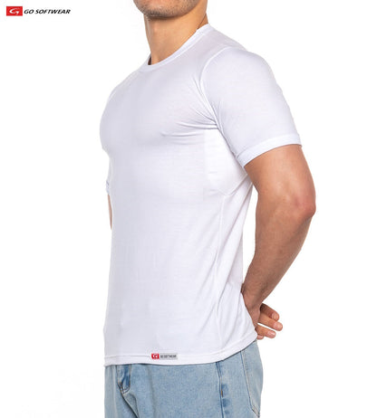 Go Softwear 2748 Herren No Sweat T-Shirt - Weiß