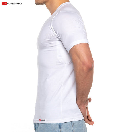 Go Softwear 2748 Herren No Sweat T-Shirt - Weiß
