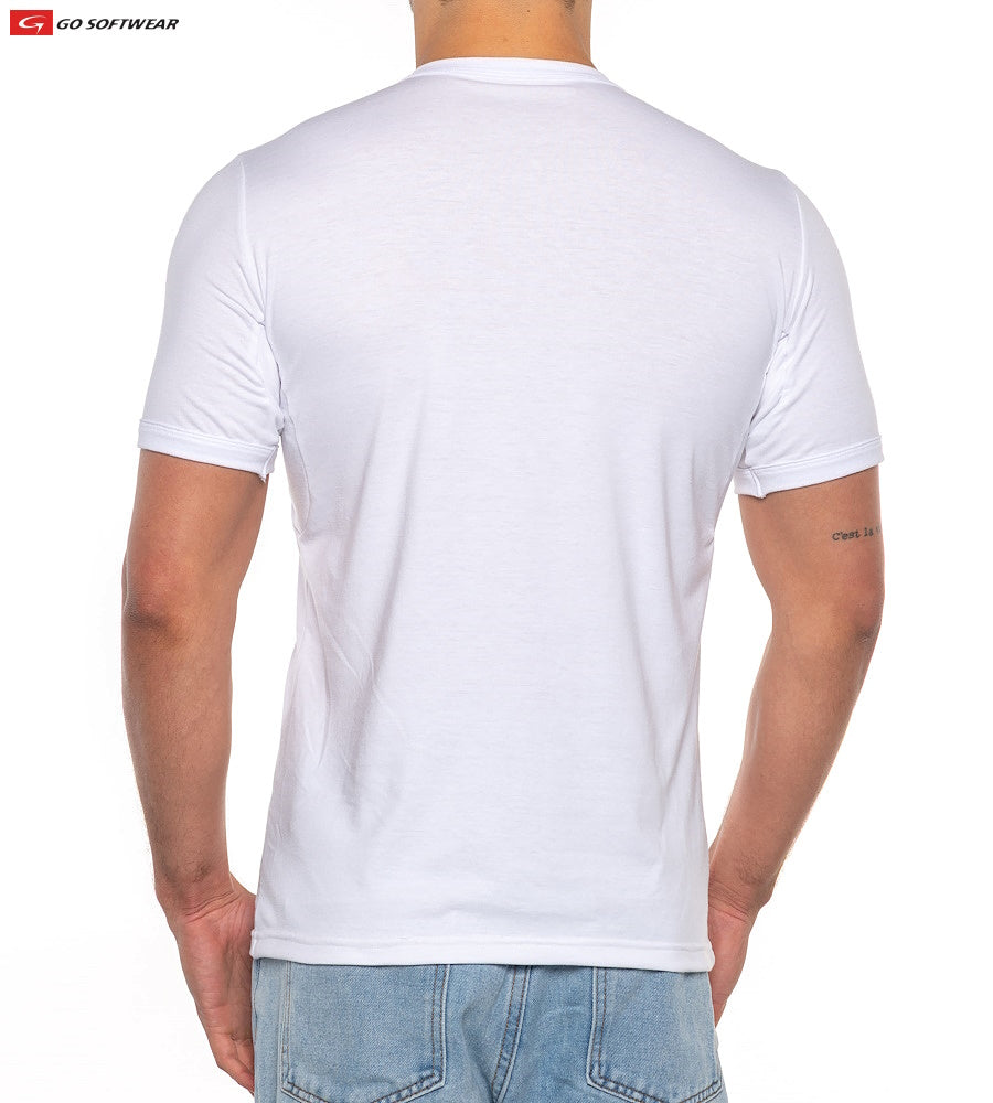 Go Softwear 2748 Herren No Sweat T-Shirt - Weiß