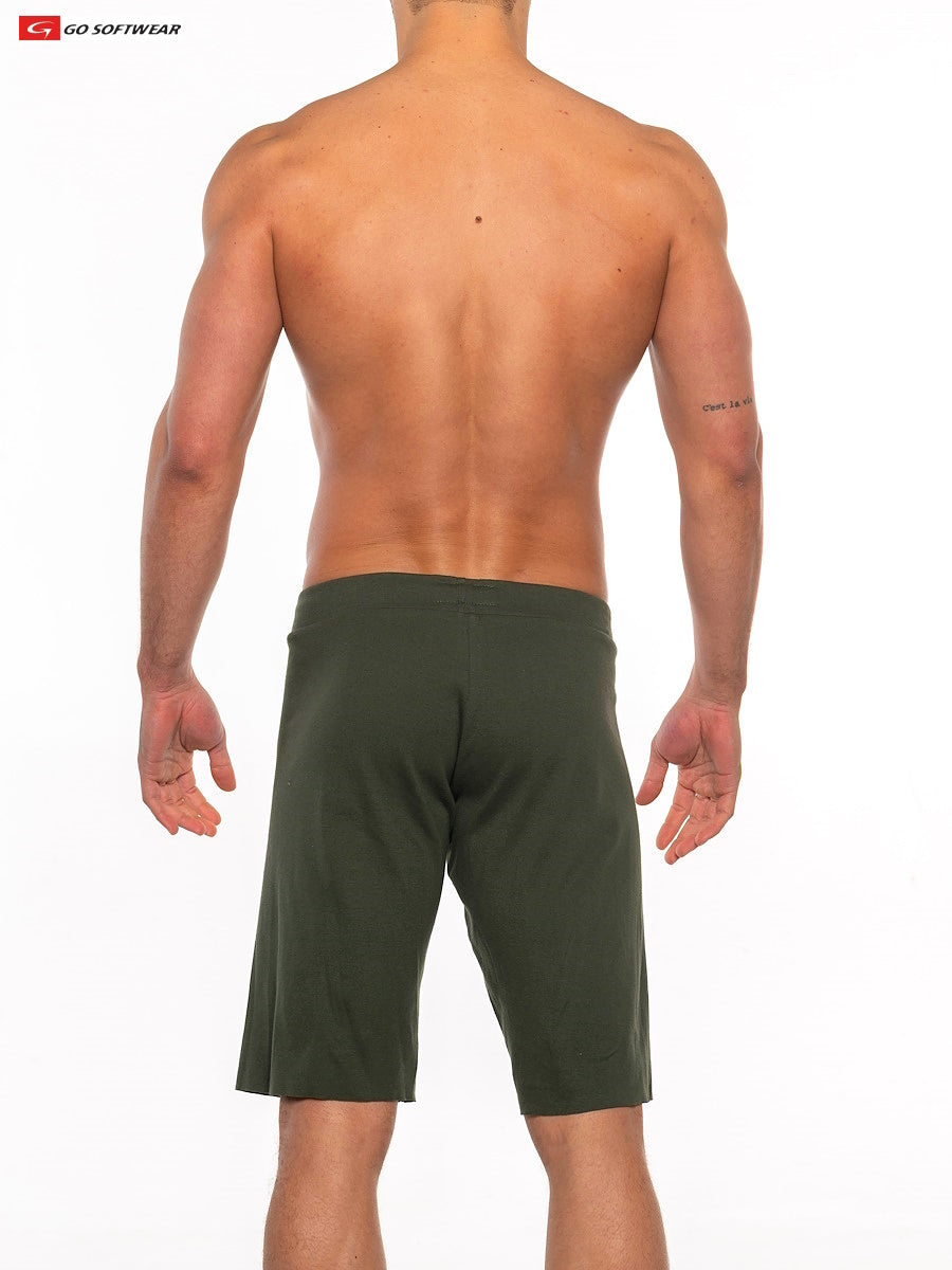 Short découpé 16" pour homme Go Softwear 4656 - Olive