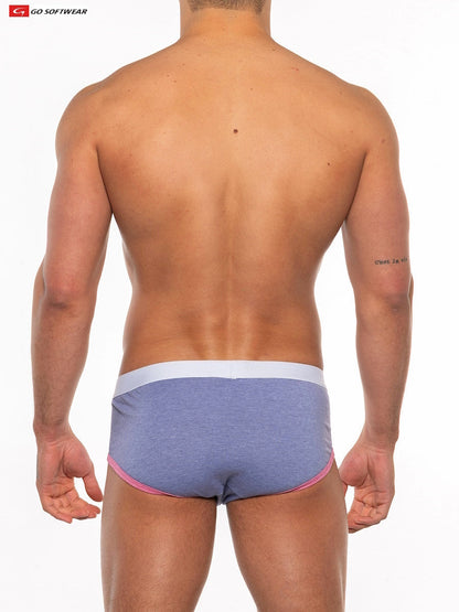 Go Softwear 4621 Men's Gold Coast Brief - Deep Periwinkle