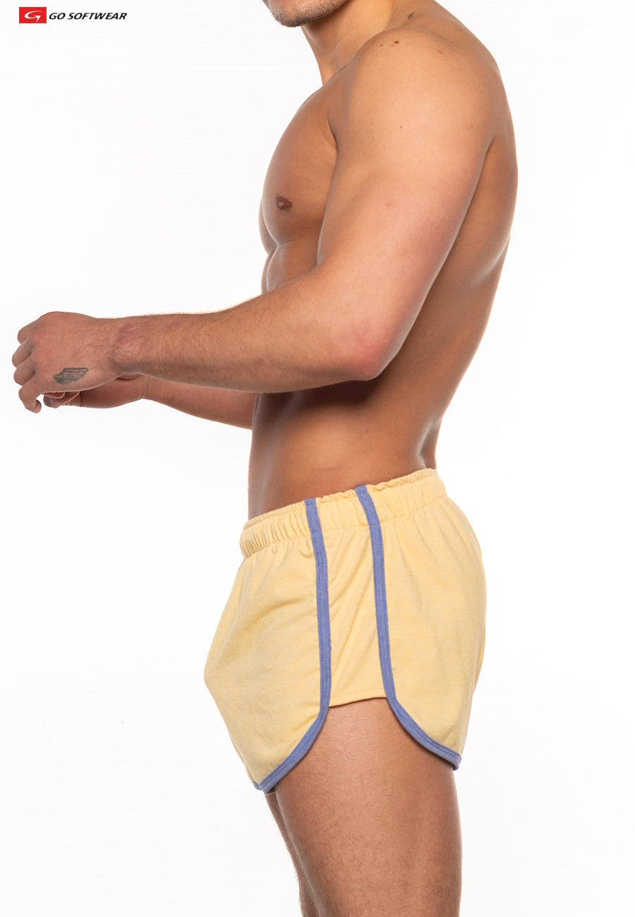 Go Softwear 4674 Herren Gold Coast Sportshorts - Narzissengelb