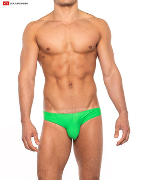 Tanga de bain pour homme Apollo 4595 de Go Softwear - Vert île