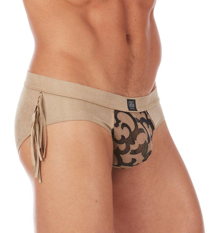 Gregg Homme COWBOY Brief Unterwäsche Sand 112403 Größe L