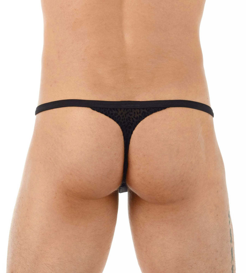 Gregg Homme TRYST Tanga Unterwäsche Schwarz 130104 Größe XS