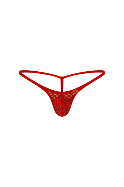 PetitQ G-string Chely Mesh Red