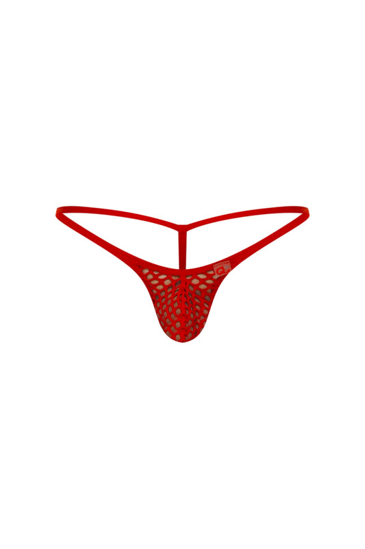 PetitQ G-string Chely Mesh Red