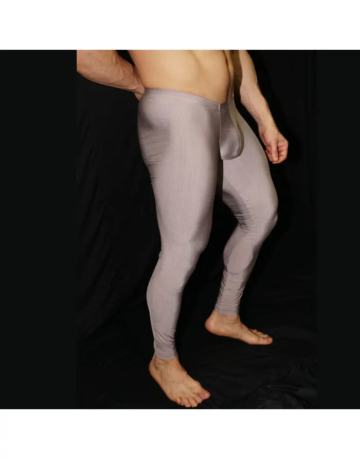 Arroyman Men's Caramel Gym Bulge Runner Tights Pants RNR014M