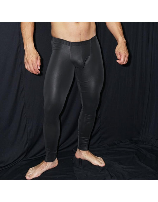 Arroyman Men's Eco Leather Runner Tights Pants - RNR026S