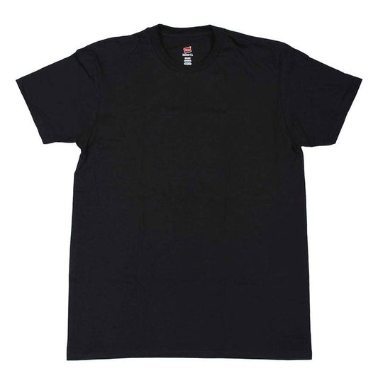 T-shirt à manches courtes Hanes Nano Light &amp; Soft Noir 4980 Taille XL