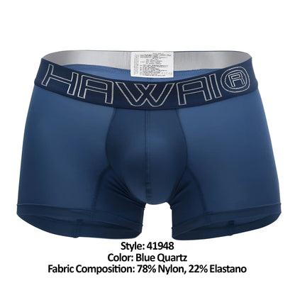 Blue quartz hawai 41948 men’s boxer briefs made of 78 nylon and 22 elastane for comfortable support
