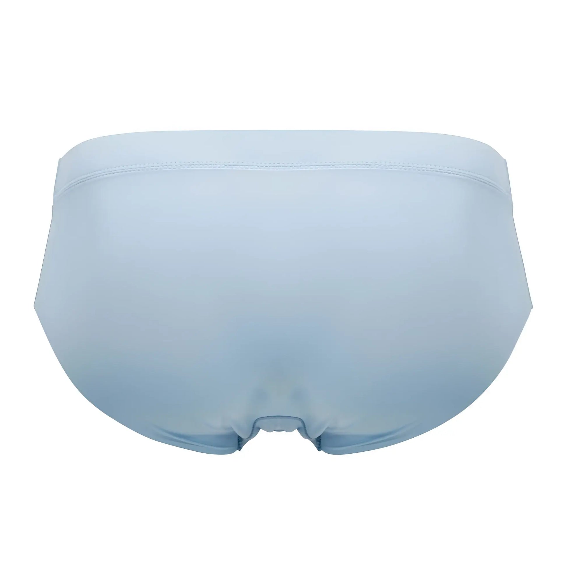 Light blue microfiber men’s briefs with smooth texture and simple elastic waistband hawai 42141 microfiber briefs