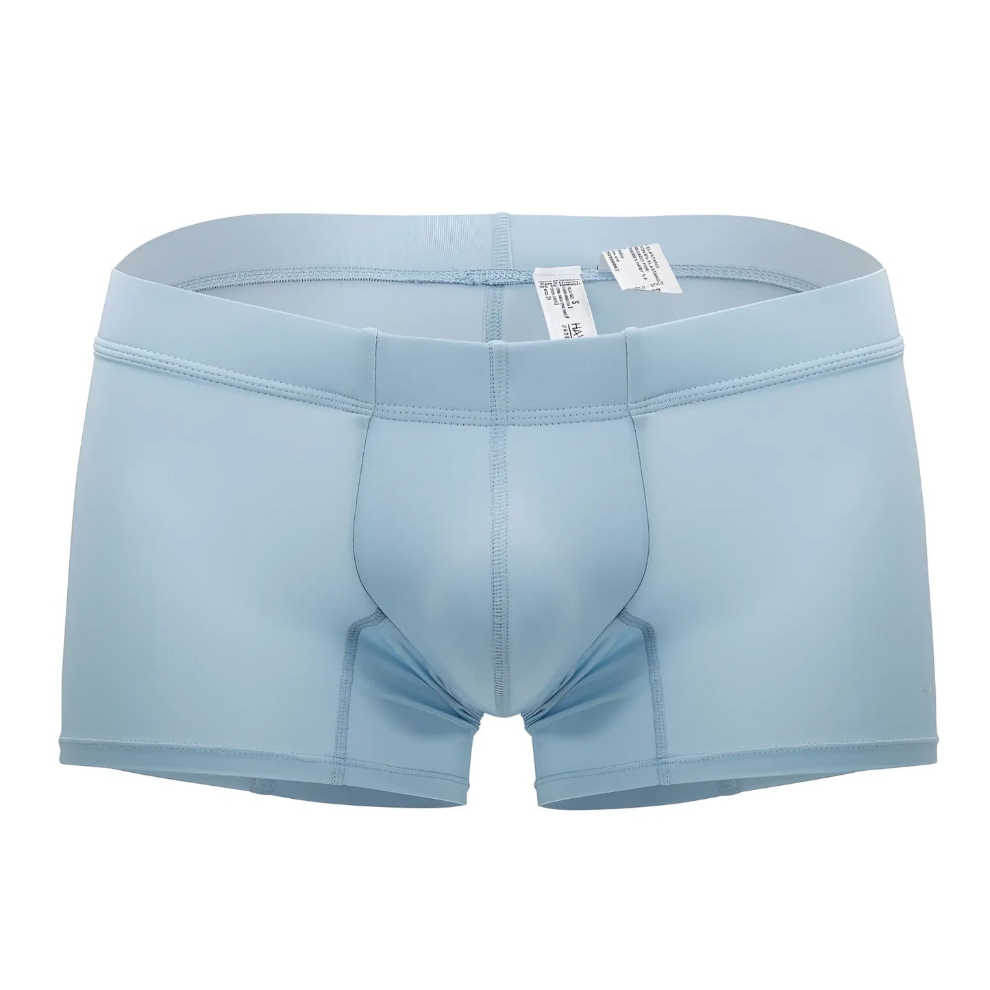 Light blue hawai 42222 microfiber trunks with smooth stretchy fabric and contoured design for men