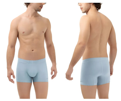 Light blue Hawai 42222 microfiber men’s briefs with smooth, form-fitting design for comfortable wear