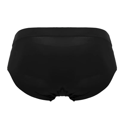 Black hawaI 42344 microfiber trunks with smooth seamless fabric and a snug fit in black color