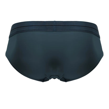 Green hawaI 41963 microfiber briefs with smooth stretchy fabric and elastic waistband for comfortable wear