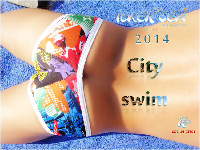 Maillot de bain bikini mini Icker Sea City COB-14-CTT03