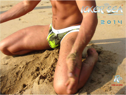 Icker Sea Little Frogs Slip Bikini Swimwear COB-14-LF03