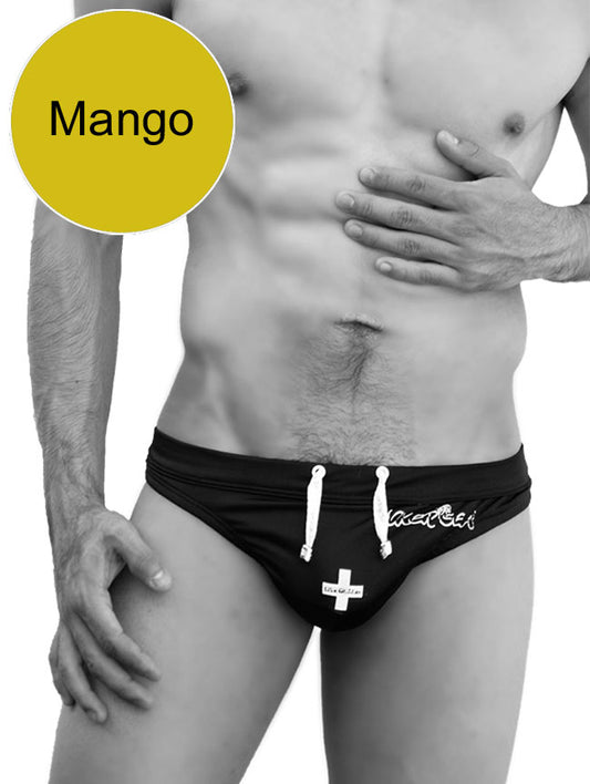 Icker Sea Lifeguard Tanga Thong Swimwear Mango COB-14-LTW03
