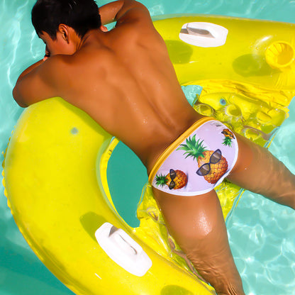 Icker Sea Pineapple Micro Slip Bikini Swimwear COB-21-08