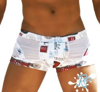 Icker Sea Toys Curve Boxer Brief Unterwäsche Weiß COI-13-20