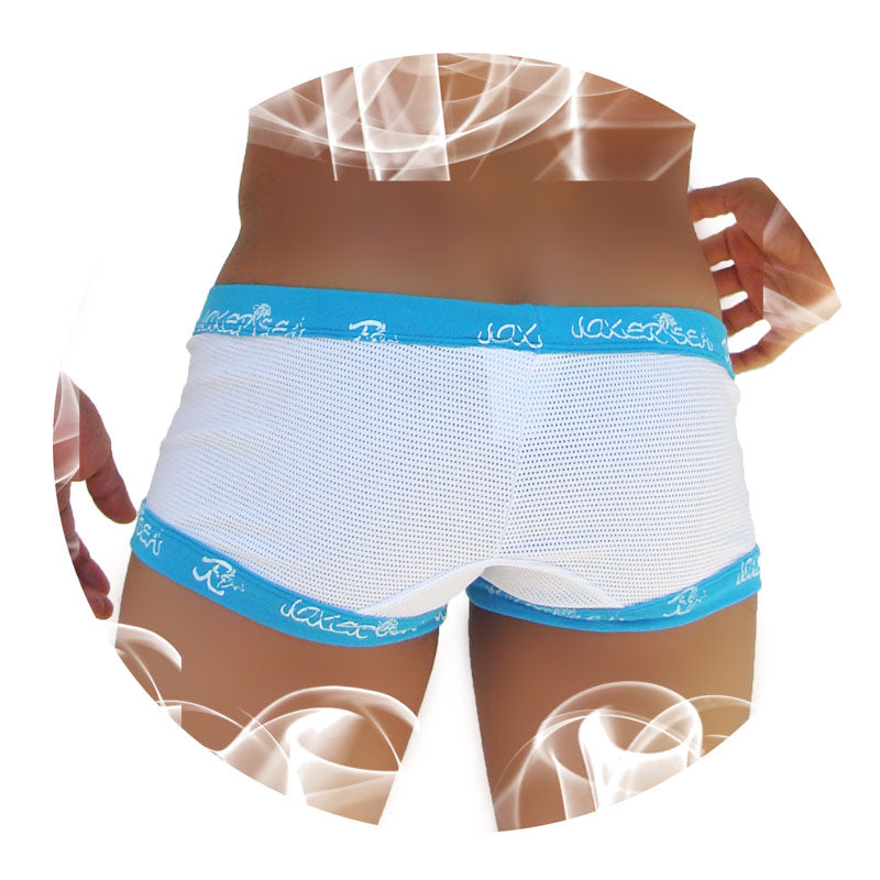 Icker Sea Fresh Boxershorts mit Punkten und Logobesatz, blau, COI-14-FD-02