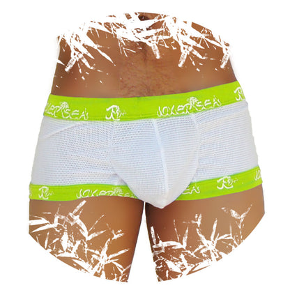 Icker Sea Fresh Boxershorts mit Punkten und Logobesatz, Grün, COI-14-FD-02