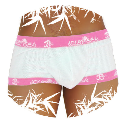 Icker Sea Fresh Boxershorts mit Punkten und Logobesatz, rosa, COI-14-FD-02