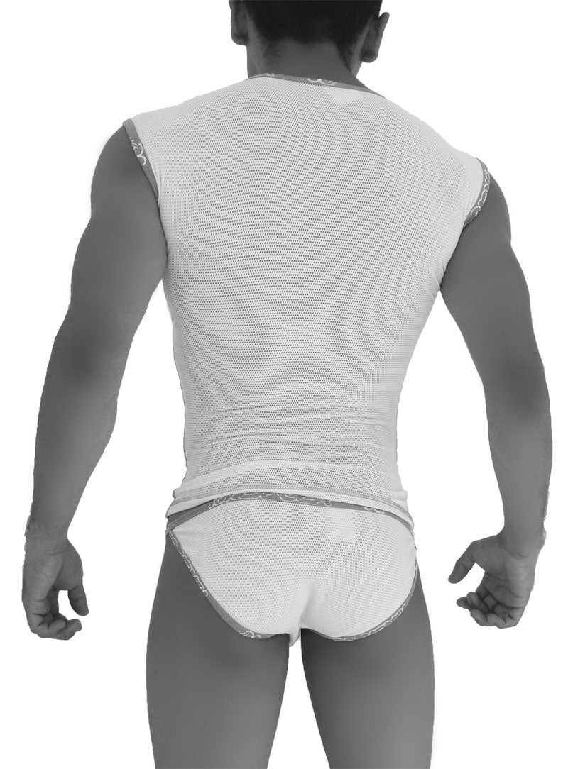 Icker Sea Fresh Dots Logo Trim Microslip Bikini Unterwäsche Grün COI-14-FD-03