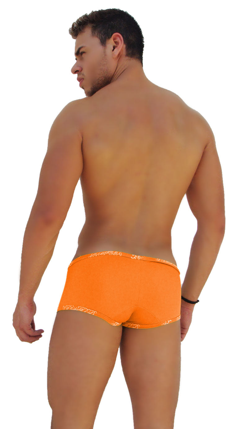 Icker Sea Logo Trim Low Boxer Brief Unterwäsche Orange COI-14-ORANGE-05