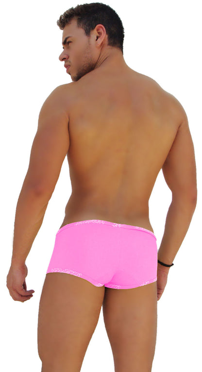 Icker Sea Logo Trim Low Boxer Brief Unterwäsche Pink COI-14-PINK-05