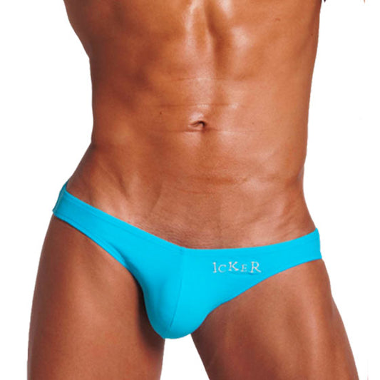 Icker Sea Bottomless Jock Bikini Jock Strap Unterwäsche Blau COI-18-01