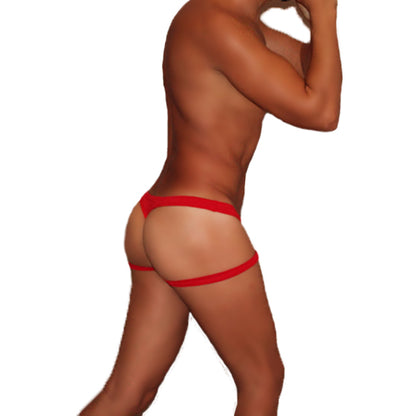 Icker Sea Jock String-Tanga Unterwäsche Rot COI-18-09