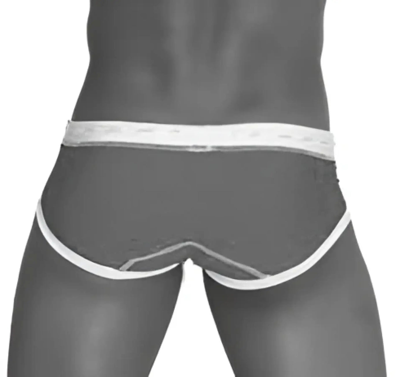 Black and white striped briefs with a snug fit from icker sea cord contrast trim and stitching bikini swimwear green white cob 13 34