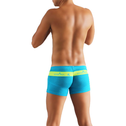 Icker Sea Logo Stripe Boxer Brief Unterwäsche Blau/Grün SHR-16-01