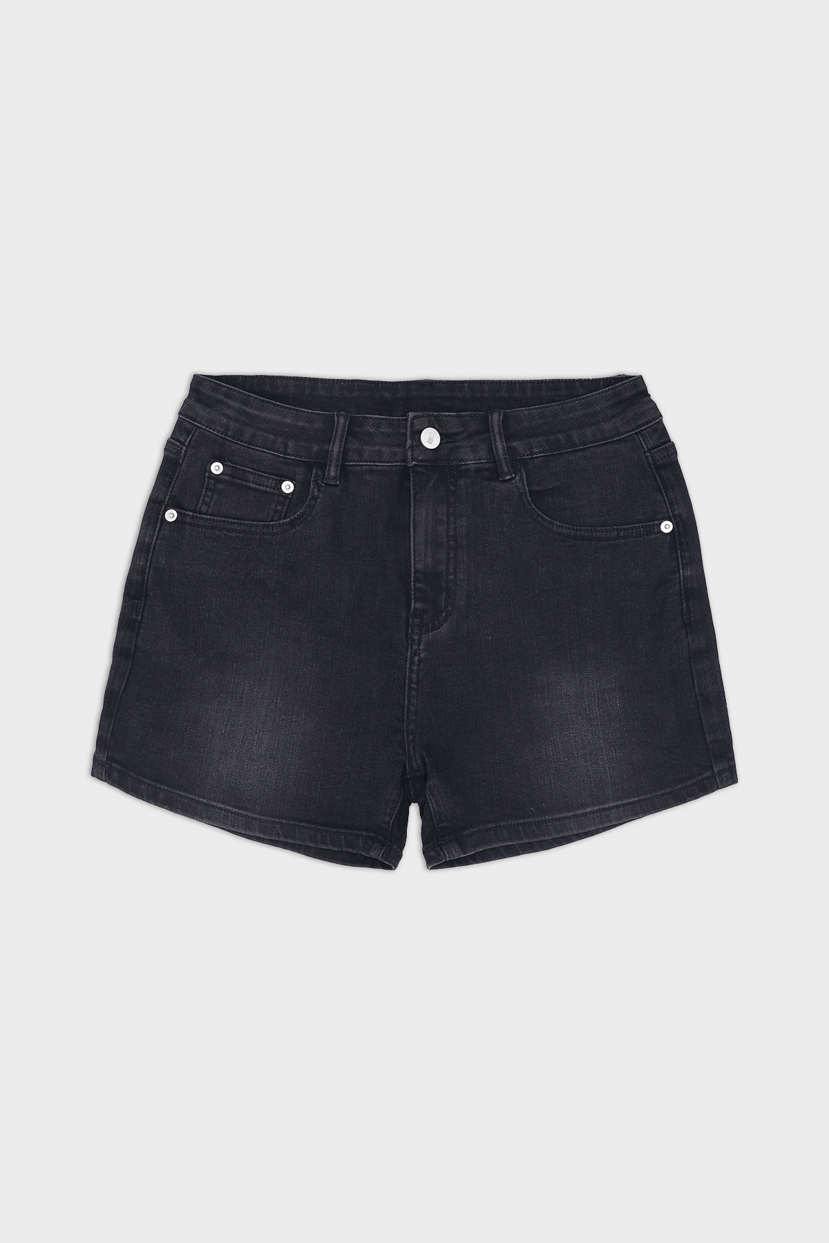 JJ Malibu Men's In-Your-Dreams 3.5" Denim Short Shorts - Black