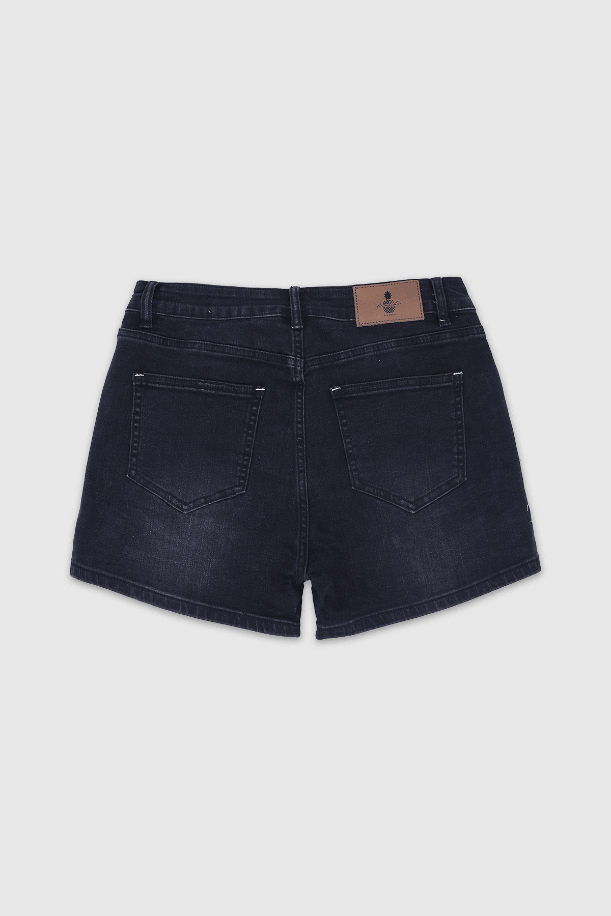 JJ Malibu Men's In-Your-Dreams 3.5" Denim Short Shorts - Black
