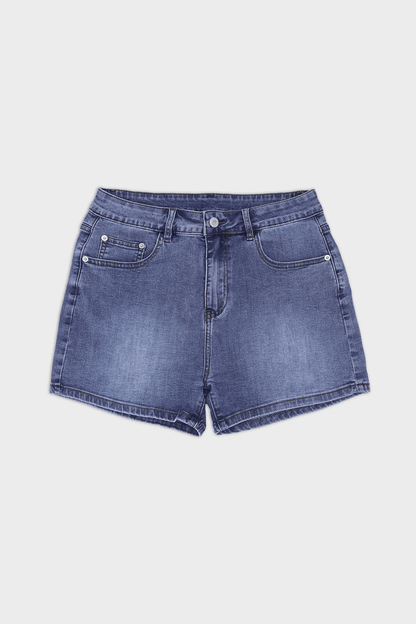 JJ Malibu Men's In-Your-Dreams 3.5" Denim Short Shorts - True Blue