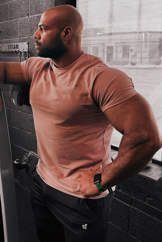 Jed North Men's Titan 2.0 Muscle-Fit T-Shirt - Copper