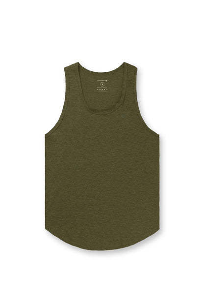 Jed North Men's Vital Raw-Hem Tank Top 2.0 - Green