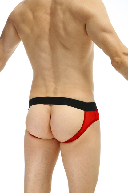 Jockstrap Morton Net Red