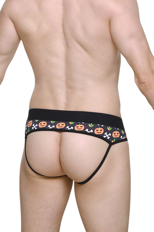 PetitQ Men's Jockstrap Open Halloween