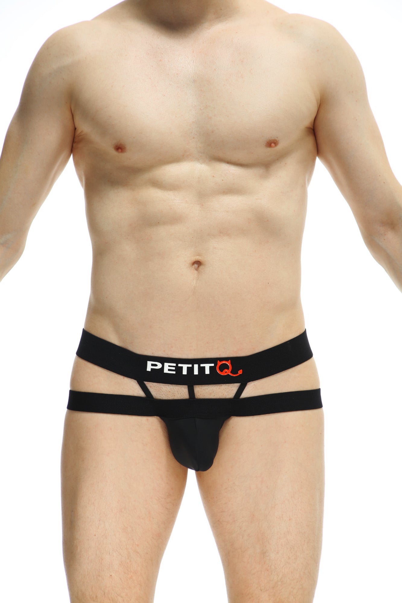 JockThong Rider Bost Black