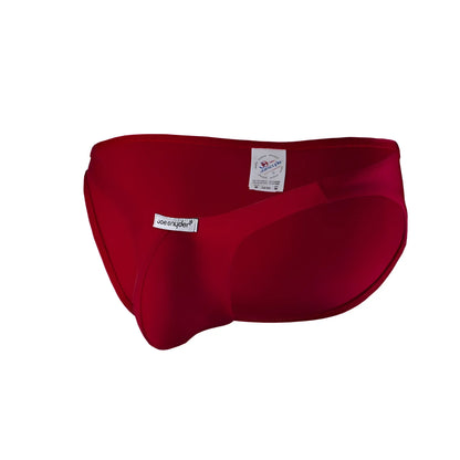 Red joe snyder swim trunks with sleek form-fitting design and smooth polyester fabric for full bikini use